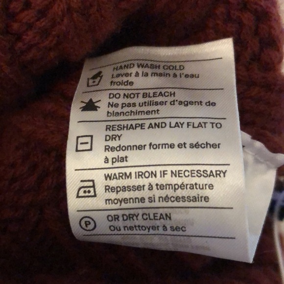 Vince Shaker Stitch Knit Beanie 90% Wool & 10% Cashmere Color 528 CUR OS NWT - Picture 14 of 15